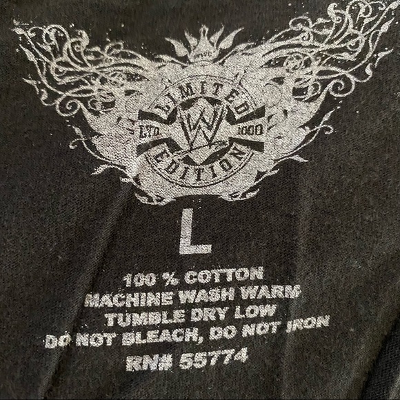 WWE Dolph Ziggler Abstract Limited Edition 1 OF 1000 Official Tee - Picture 5 of 5